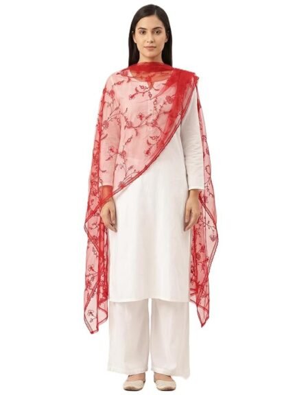 Dupatta For Women Embroidery designer dupatta ari work party wear