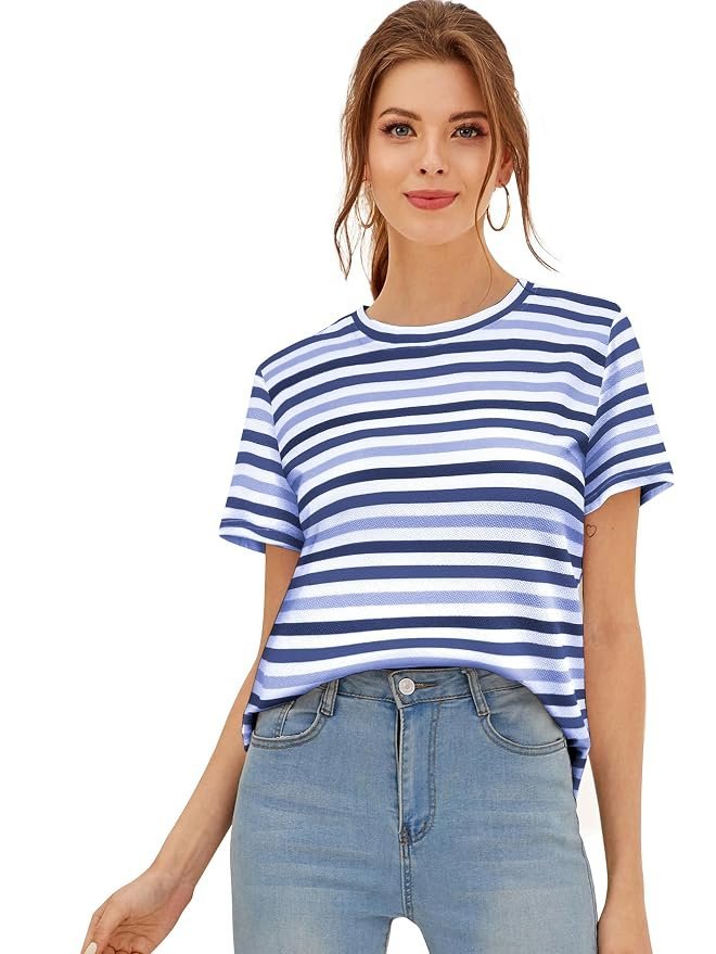 81-dTJjenHL._SY879_.jpg Woman Spandex Top T-Shirt - Image 1